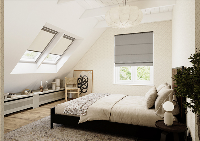 Stamford, Dove - Roman Blind - Image 7